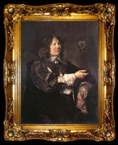 framed  HALS, Frans Portrait of a Man st3, ta009-2